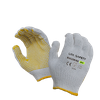 Guantes de algodón punteado de PVC B5010knd