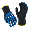 LTNS136RP - Guantes anti vibración - Nivel de corte ANSI A6 - 13G HPPE/acero/revestimiento de basalto - Palma de espuma arenosa Nitrilo - Protección de impacto de TPR - EN388: 4x42FP