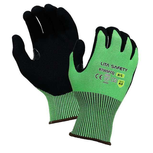 Guantes de corte de vidrio B700SFCQ