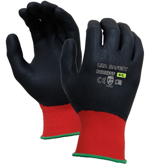 B400NFUF |Guantes de espuma de nitrilo