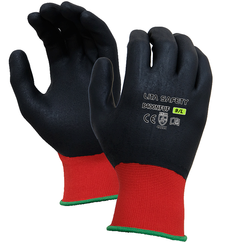 B400NFUF |Guantes de espuma de nitrilo