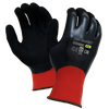 Guantes de la industria de nitrilo arenoso b400snf