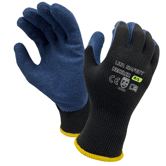 B200LCR |Guantes de trabajo de látex