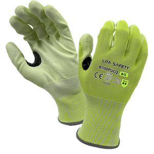 Guantes de corte verde B700Pucq