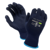 Guantes de trabajo punteados de PVC B5610knd