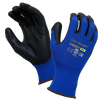 Guantes de trabajo recubiertos de B6018PU PU recubiertos