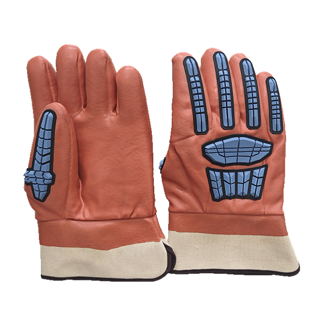 Guantes de la química del manguito de seguridad de impacto