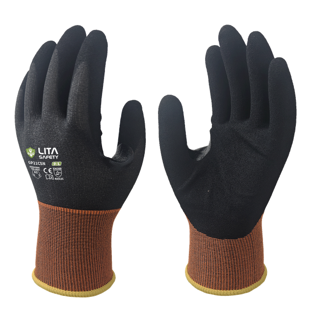 GP21CSN Guantes resistentes a cortes calibre 21