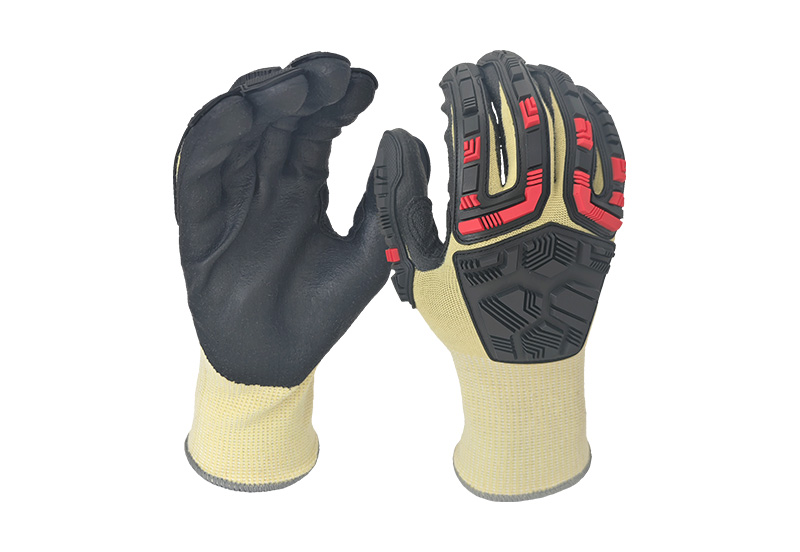 Guantes de impacto de seguridad