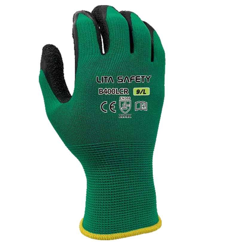Guantes de agarre de l&aacute;tex B400LCR (2)