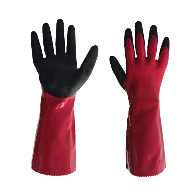 Guantes de la química del manguito largo