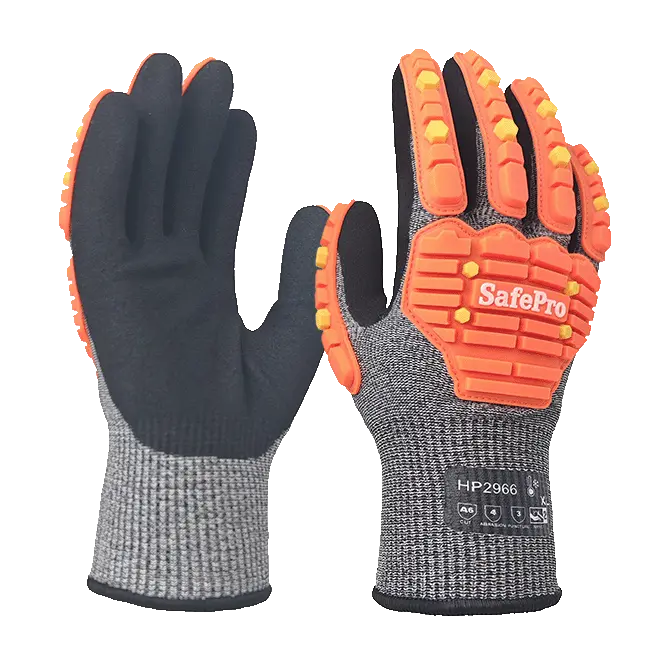 Guantes de impacto de nivel 5 de corte para el invierno