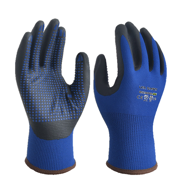 Guantes de protección de frío con puntos