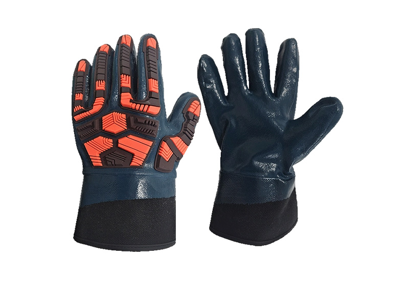 Guantes de nitrilo resistentes al aceite LTFN424P