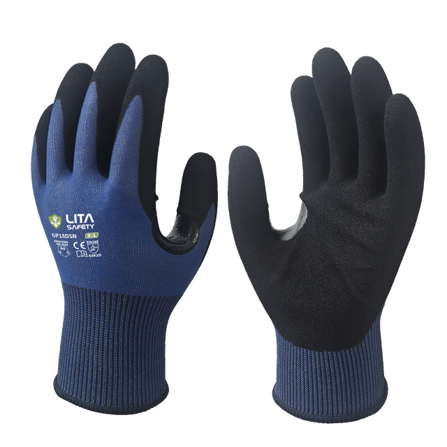 Guantes de trabajo resistentes a cortes de grafeno GP180DSN