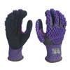 LTNS184P-2 – Guantes antiimpacto resistentes a cortes – Forro 18G A4 – Recubrimiento de palma de nitrilo arenoso – Protección completa de espalda TPR – EN388: 4X42DP