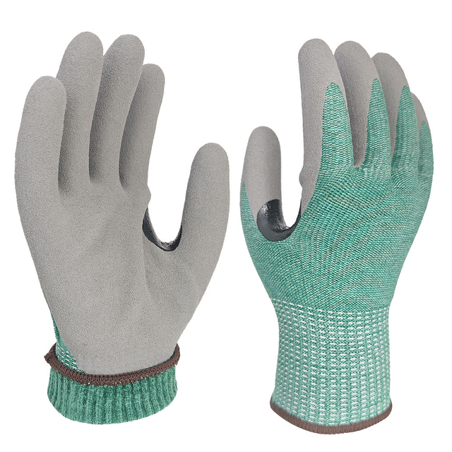 B66104R Guantes de trabajo de invierno ligeros y resistentes a cortes (A4)